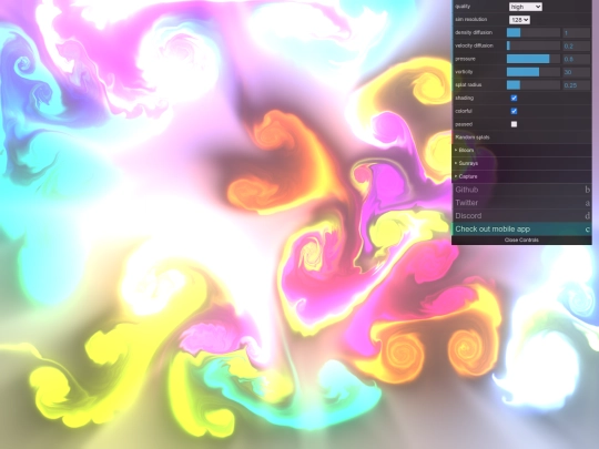 iframes/fluidsimulator screenshot