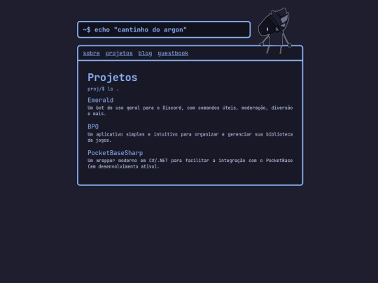 projetos screenshot