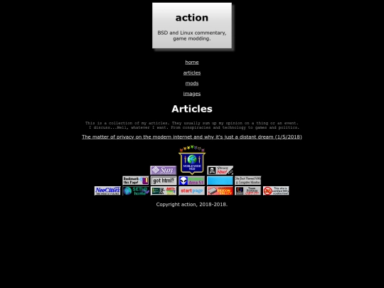articles screenshot