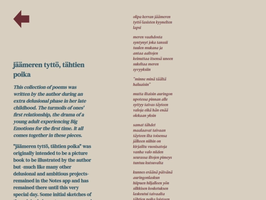 kabinettipaperit/runot/runo2 screenshot