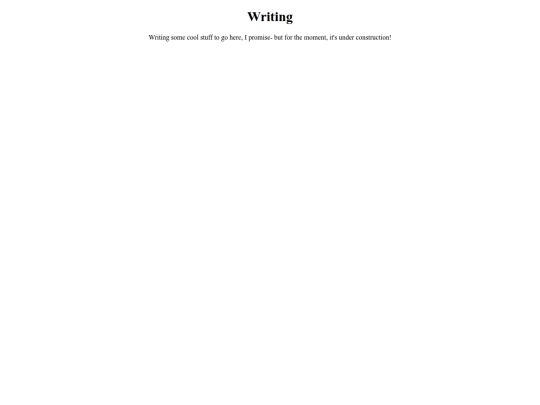 writing screenshot