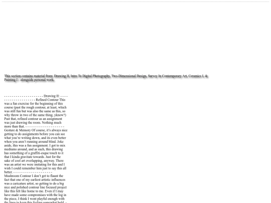 portfolio-ba-art-year-1 screenshot