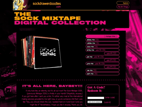 thesockmixtapedigitalcollection screenshot