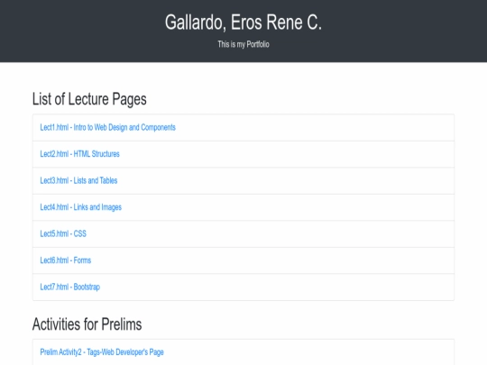 index screenshot