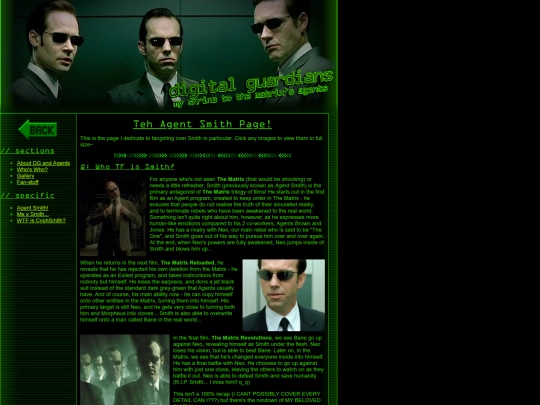 shrines/agents/agentsmith screenshot