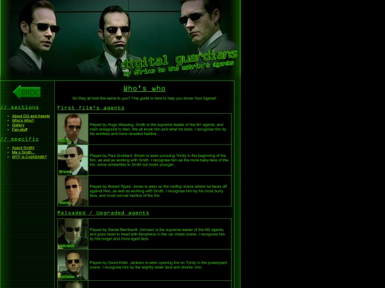 shrines/agents/who screenshot