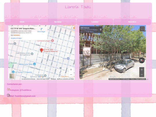 libreria/Nosotros screenshot