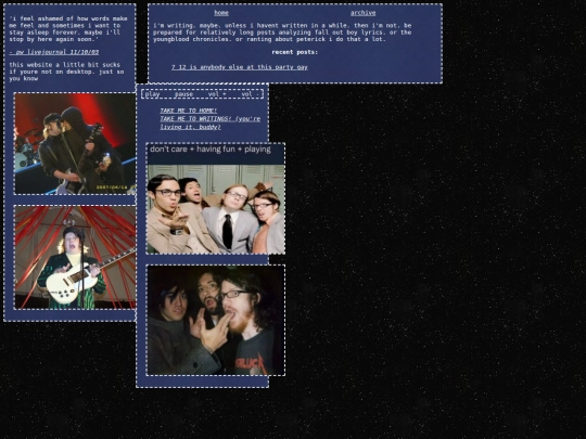 writings screenshot