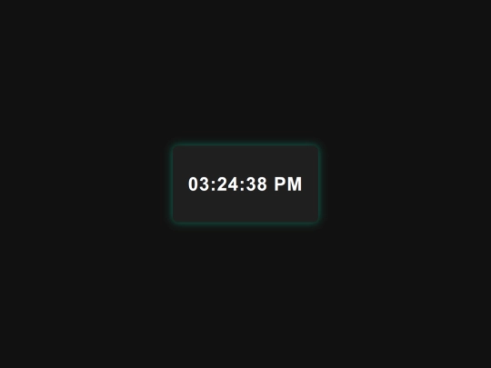 digital-clock/digital clock screenshot