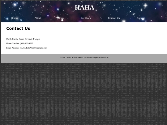 contact screenshot
