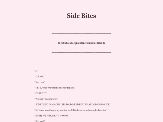 SideBites screenshot