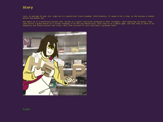 Story screenshot