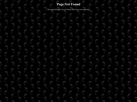 not_found screenshot