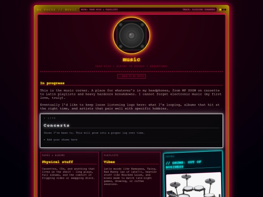 music screenshot