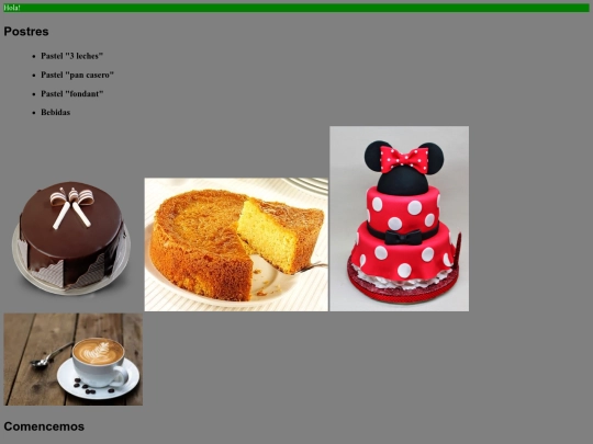 pagina screenshot