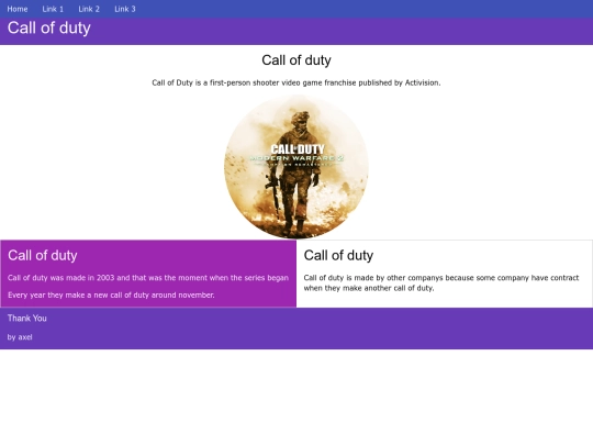 w3css screenshot
