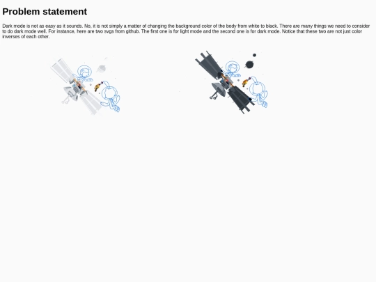problem screenshot