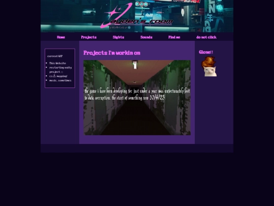 Projects screenshot