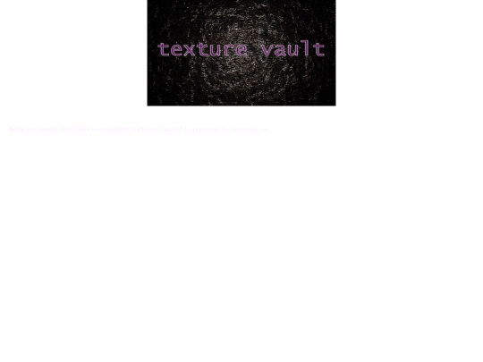 Textures screenshot