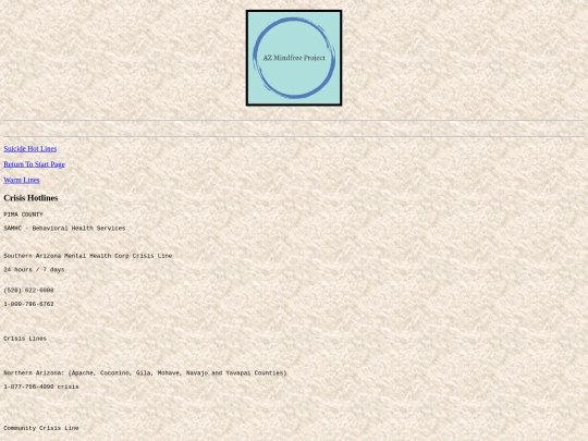 help lines screenshot