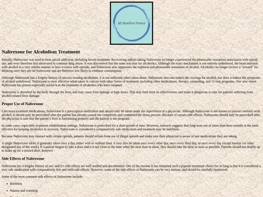 naltrexone 01 screenshot