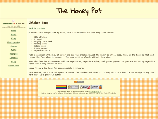 recipes/chicken-soup screenshot