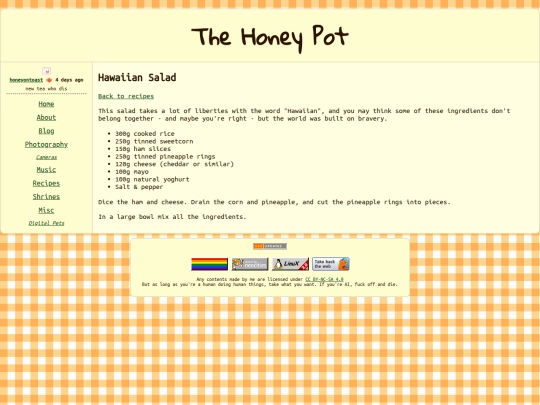 recipes/hawaiian-salad screenshot