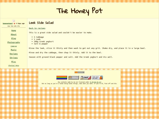 recipes/leek-salad screenshot