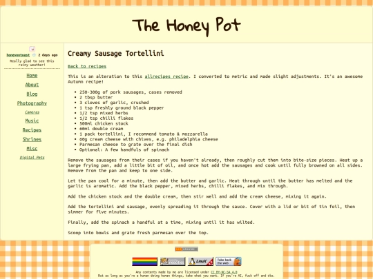 recipes/sausage-tortellini screenshot