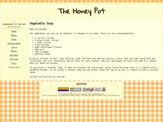 recipes/vegetable-soup screenshot
