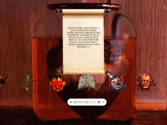 HOMEPAGE screenshot