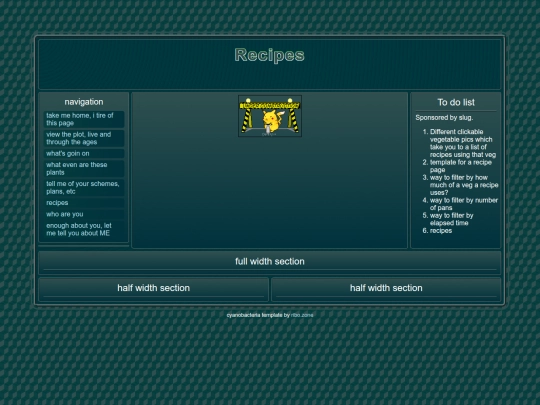 recipes screenshot