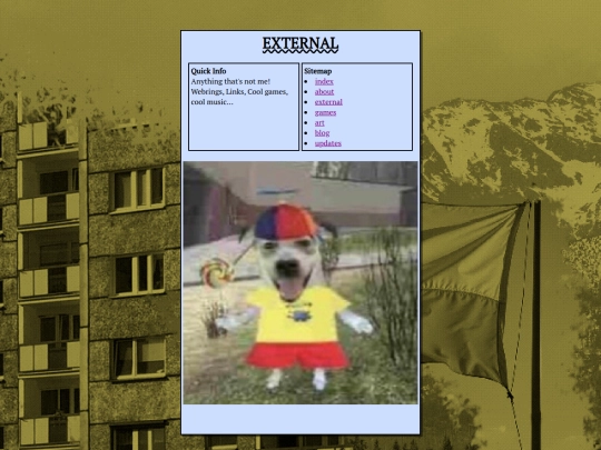 external screenshot