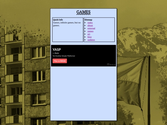 games screenshot