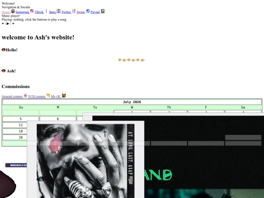ASH website screenshot