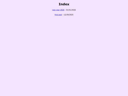 blog/blogindex screenshot