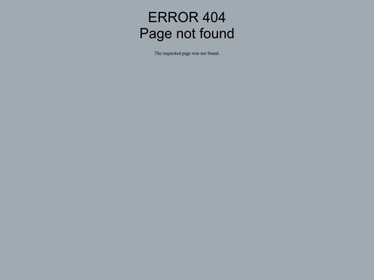 not_found screenshot
