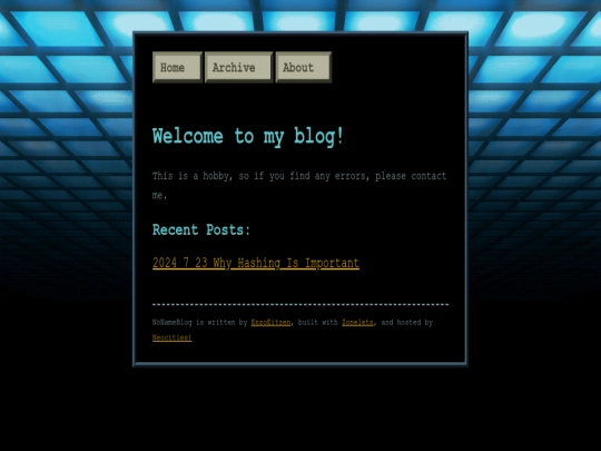 index screenshot