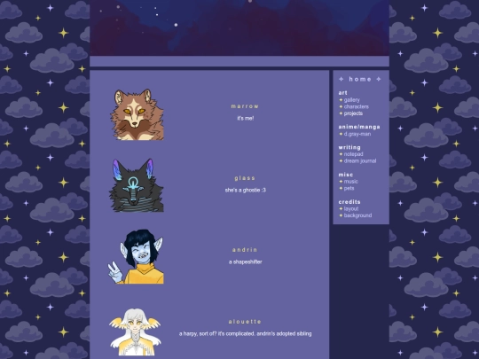 characters screenshot