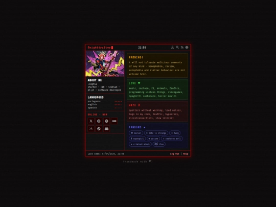 index screenshot