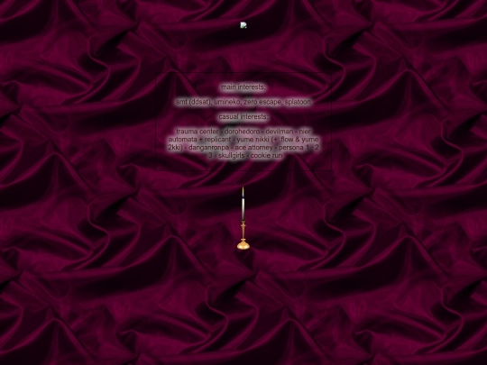 interests screenshot