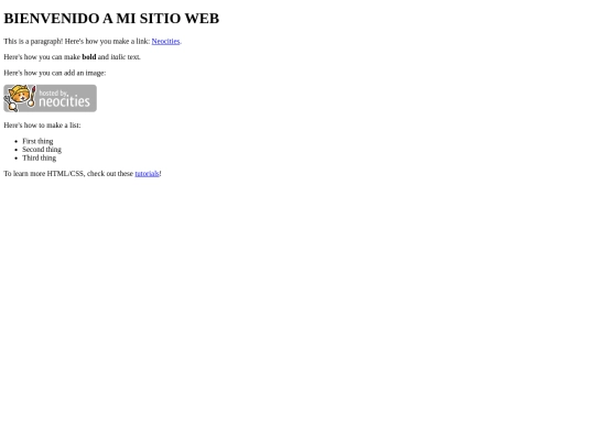index screenshot