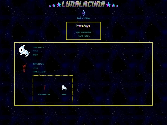 oldsite/essays screenshot