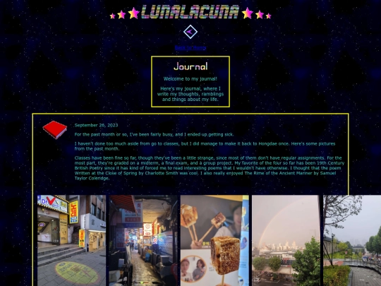 oldsite/journal screenshot