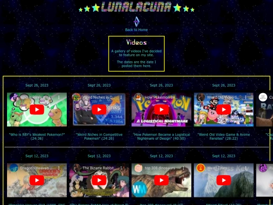 oldsite/videos screenshot