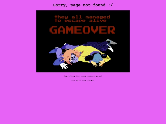 not_found screenshot