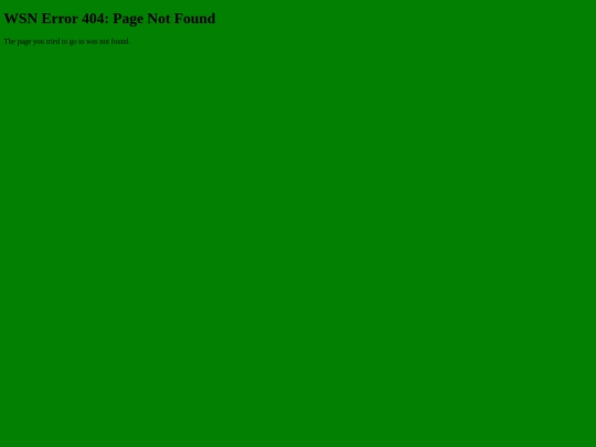 not_found screenshot
