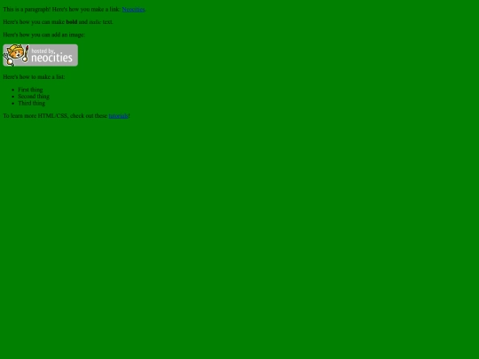 test screenshot