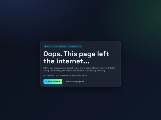 not_found screenshot