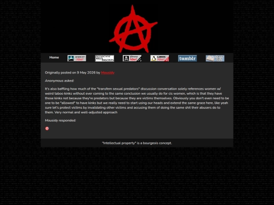 Anarchy/Sexual Abuse/Butwhatifatranswomanhasatabookink screenshot